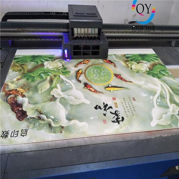 家装电视背景墙UV浮雕图案打印机 打造个性家居的UV打印设备全解析